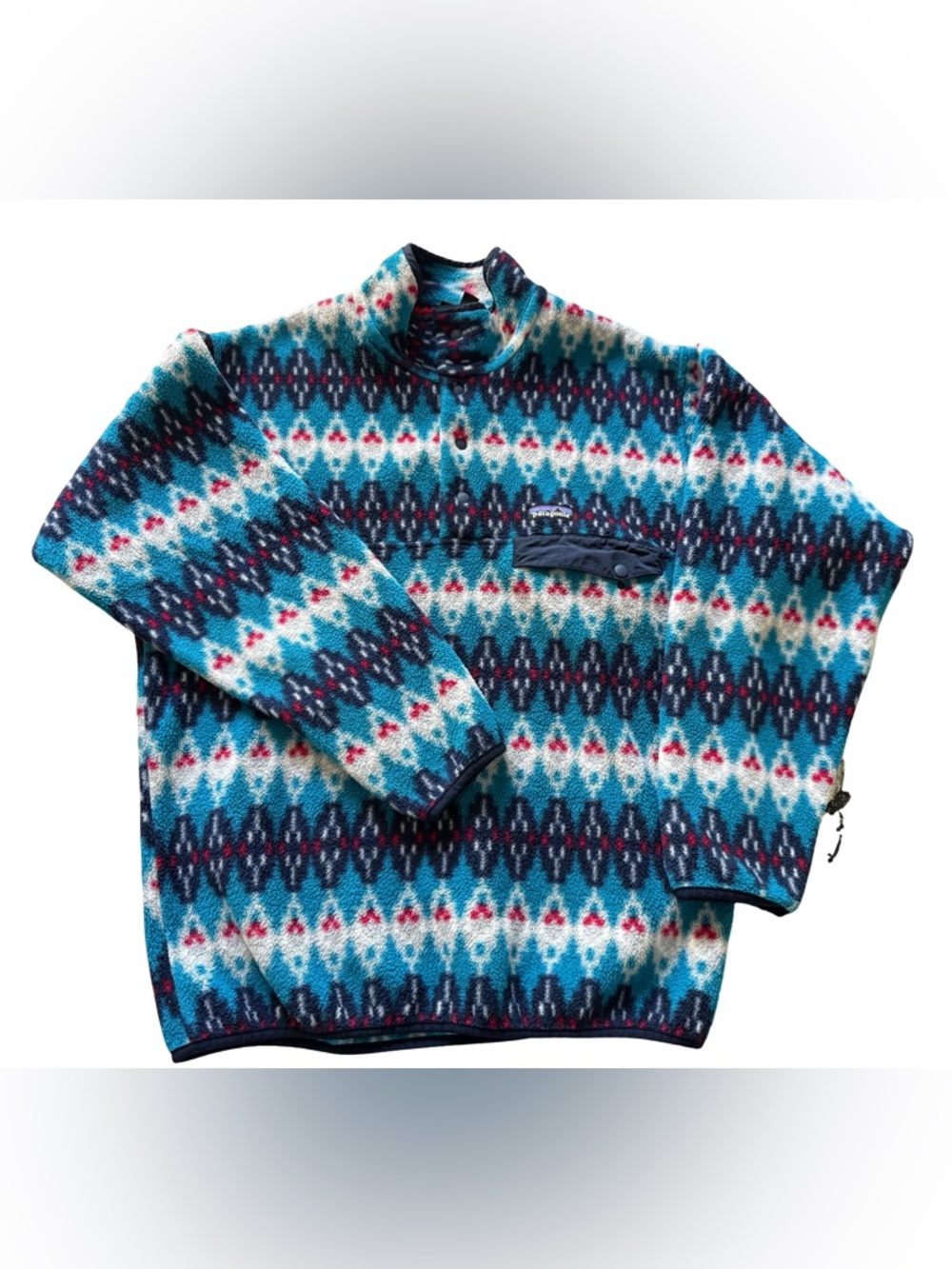 Patagonia Synchilla Snap-T Forest Carpet Fleece Pullover Size M